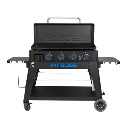Pit Boss Portable Gas Ultimate Plancha:  4 Burner with Cart (30mb, with Manifold kit)
